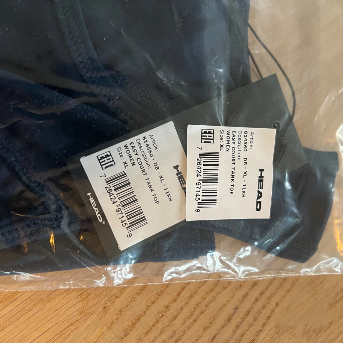 Mörkblå t-shirt från Head - Dam - 90