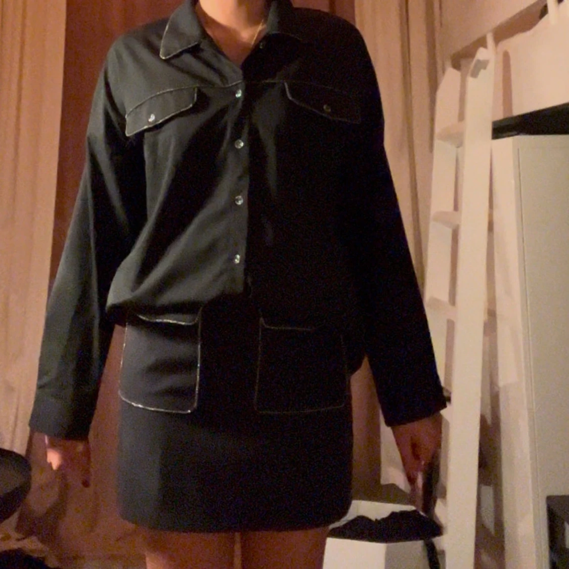 Set med matchande kjol och skjorta - 93