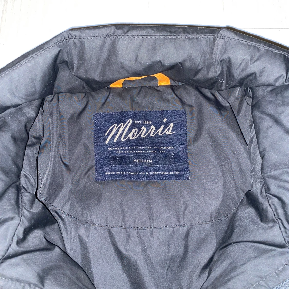 Svart quiltad jacka från Morris - 2