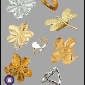 Smycken  - Säljer justerbara smycken i rostfritt stål , alla är helt nya. Stora ringar 90kr. Små ringar 70kr. Halsband 80kr. Armband 70kr. Vid köp av fler saker får du rabatt ❤️