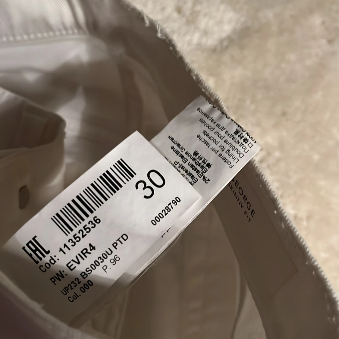 Riktigt feta och fräsch jeans från dondup, George skinney fit storlek 30 - 4