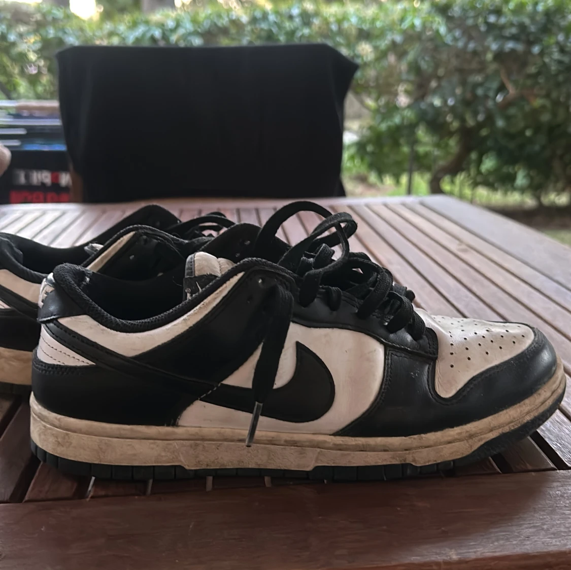 Svartvita Nike sneakers - 3