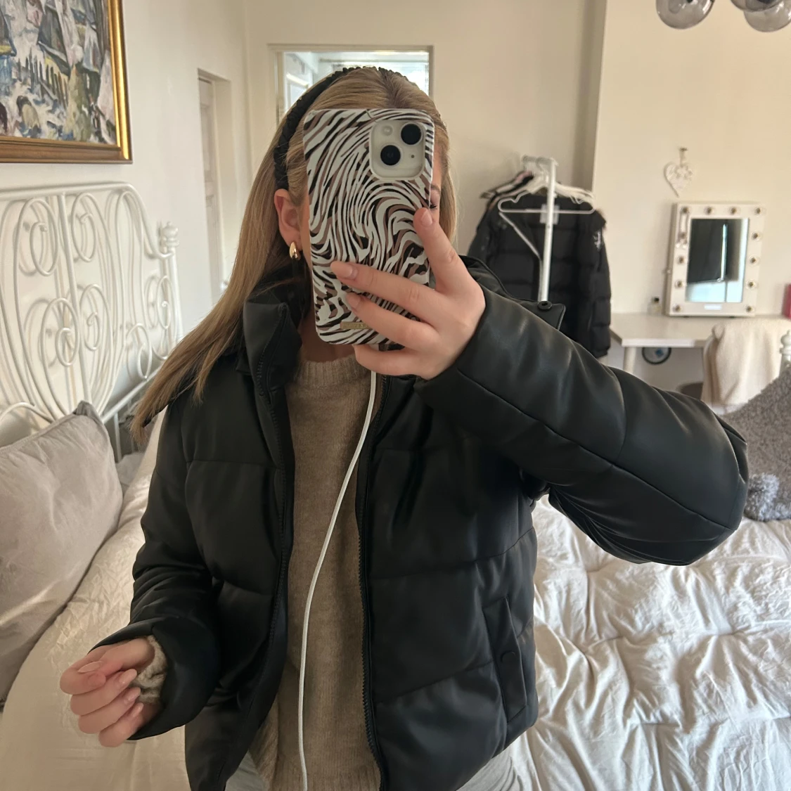 Svart pufferjacka från NA-KD - 1