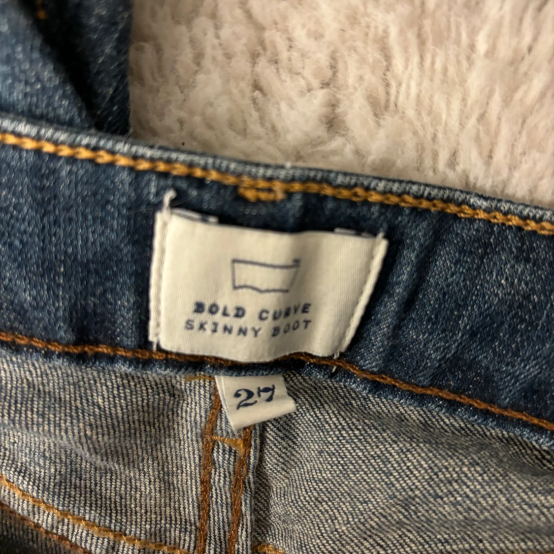 Blå Levis jeans - 3
