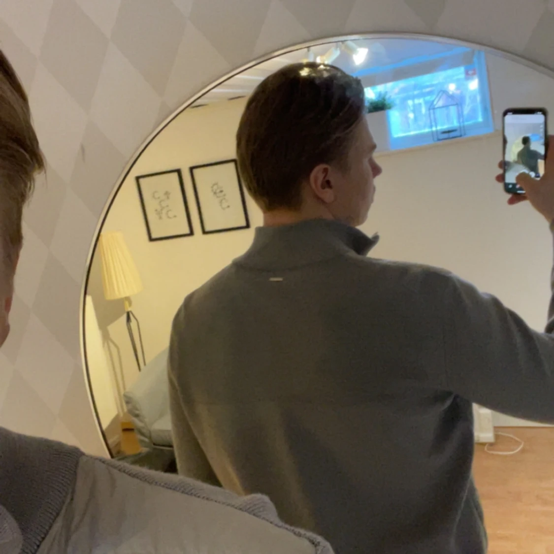 Grå quiltad väst från Woolrich - 2