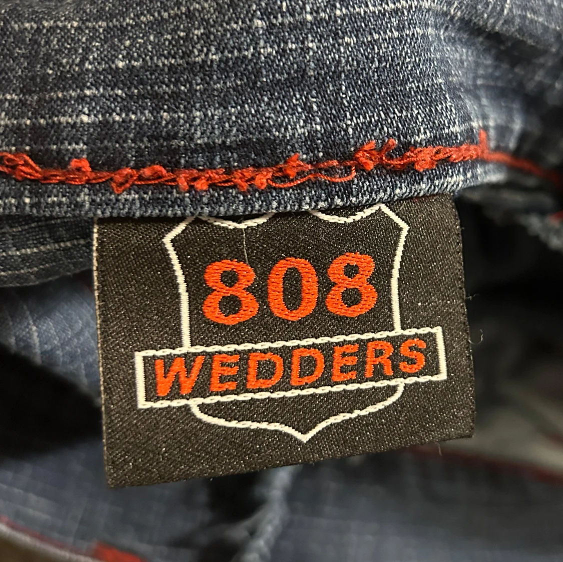 Blå bootcut jeans - 93