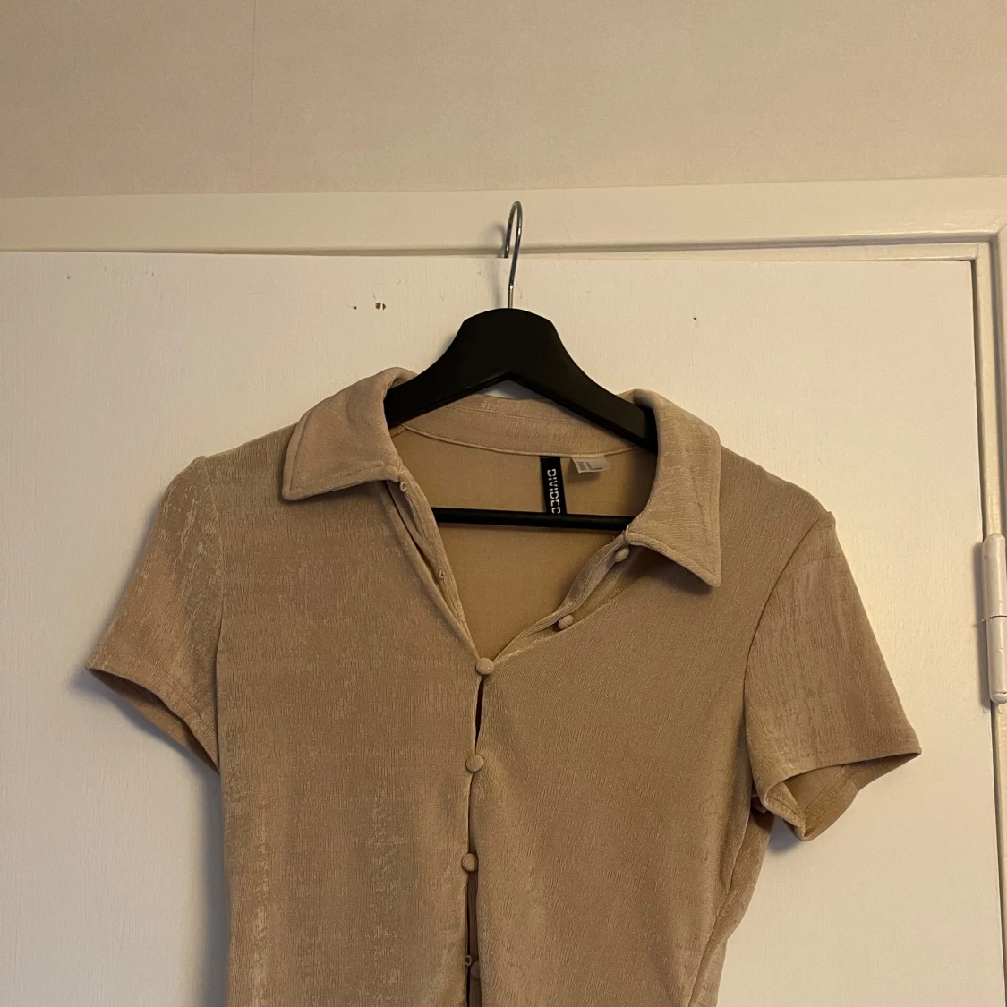 Beige glimmrig tröja - 90