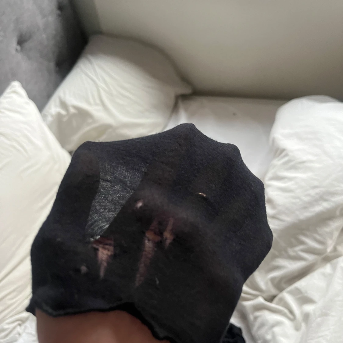 Svart och vit långärmad topp - 92