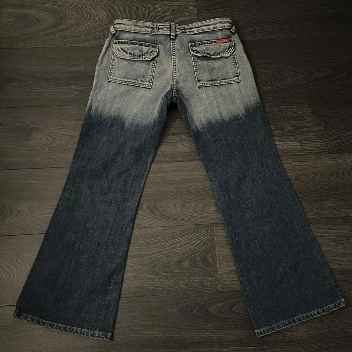 Lågmidjade bootcut jeans  - 90