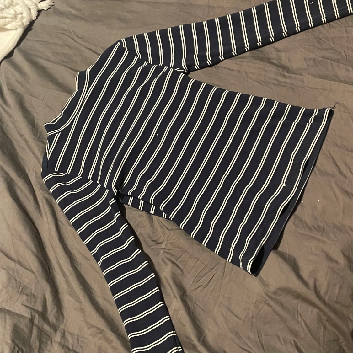 Randig långärmad topp från Forever 21 - 90