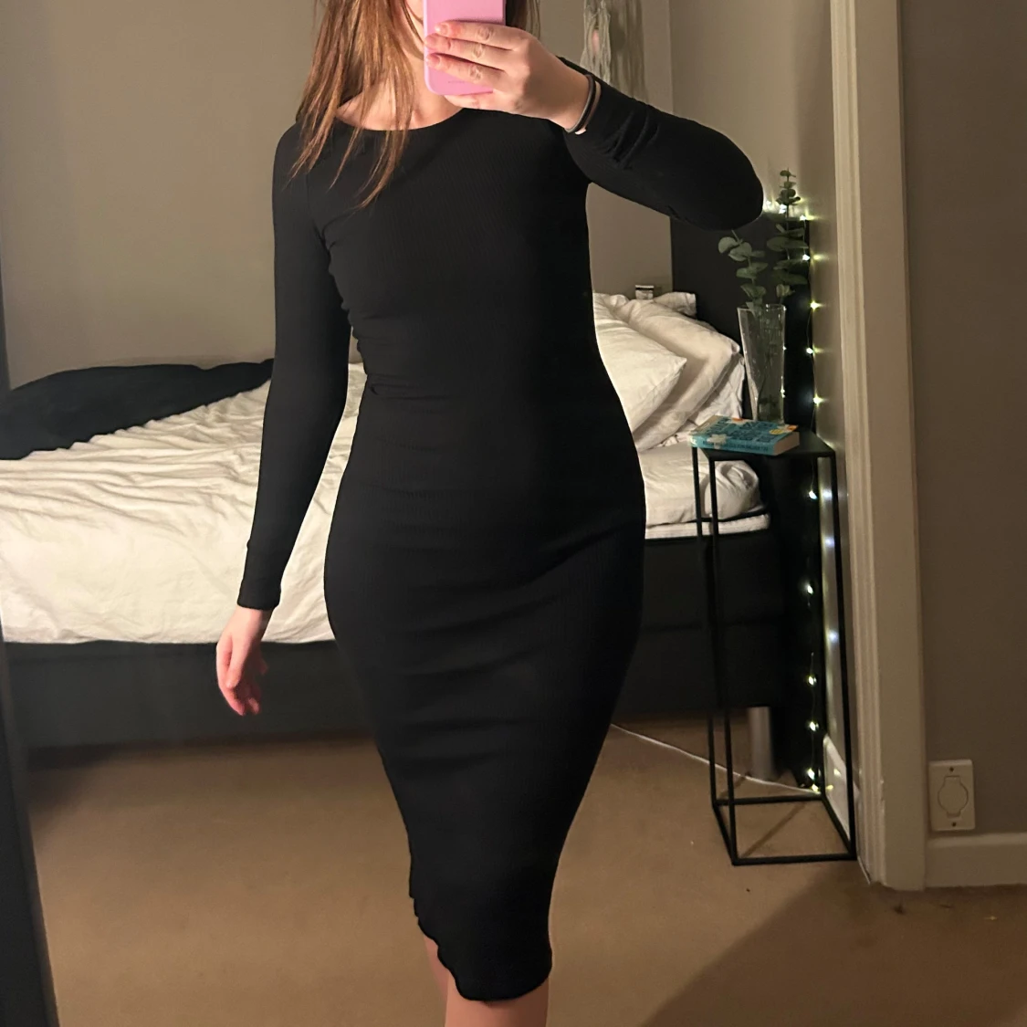 Svart långklänning 