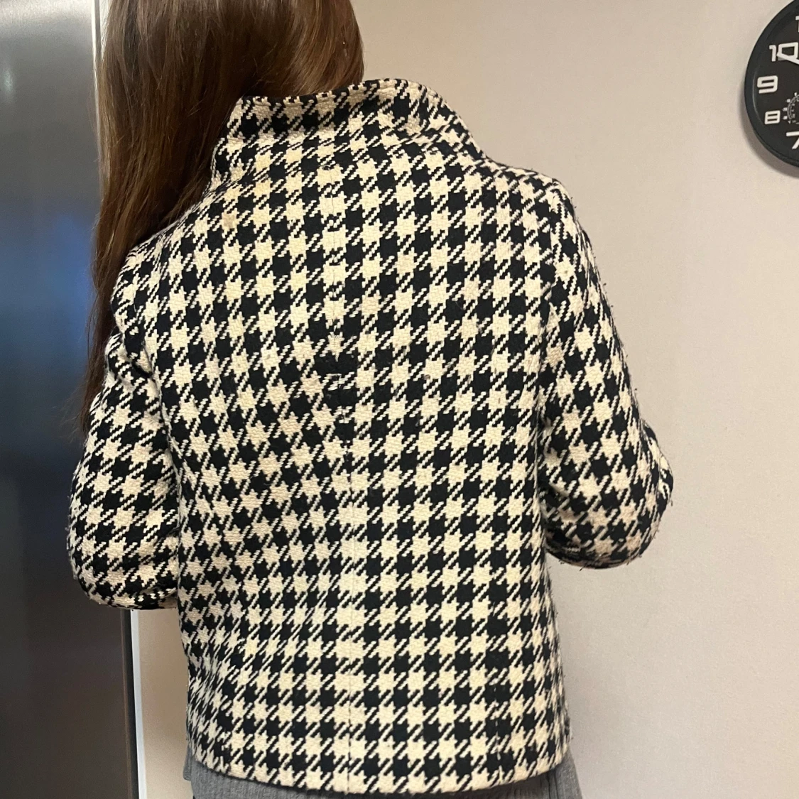 Rutig kappa med knappar - 3