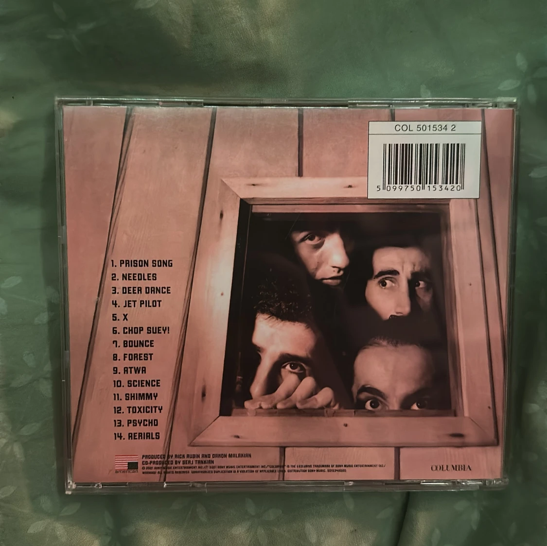 system of a down cd - 2