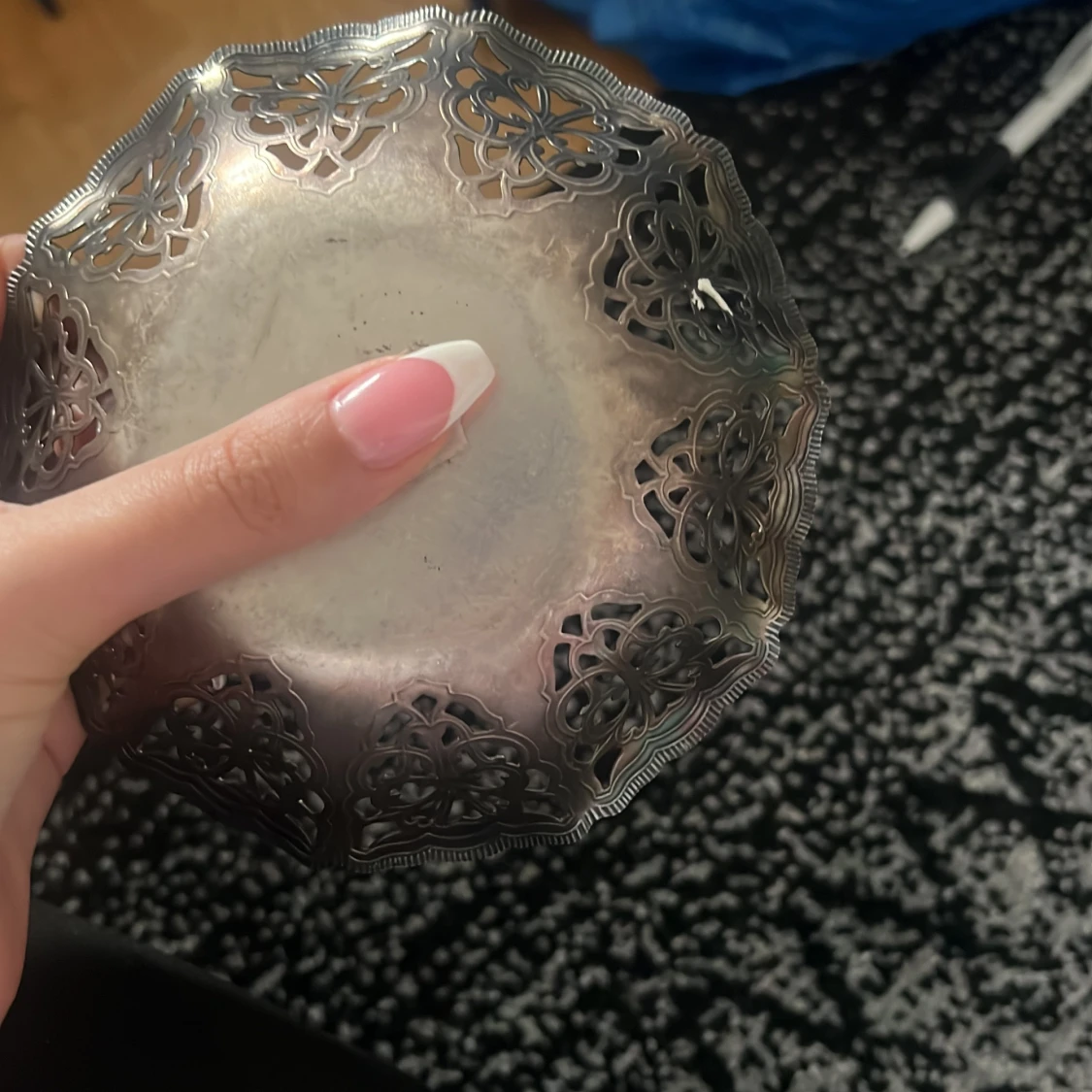 Dekorativ skål i silver - 2