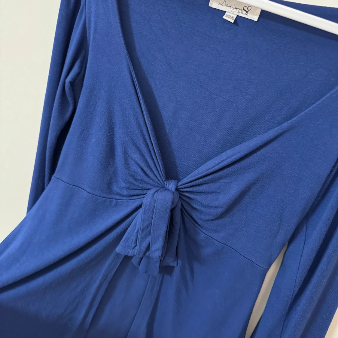 Blå långärmad topp från Design By Si - 1