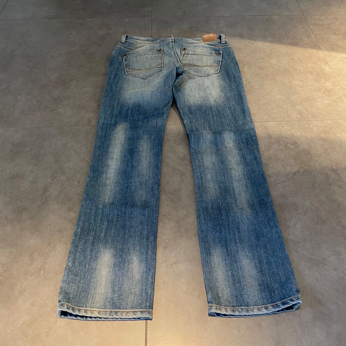 Lågmidjade jeans - 1