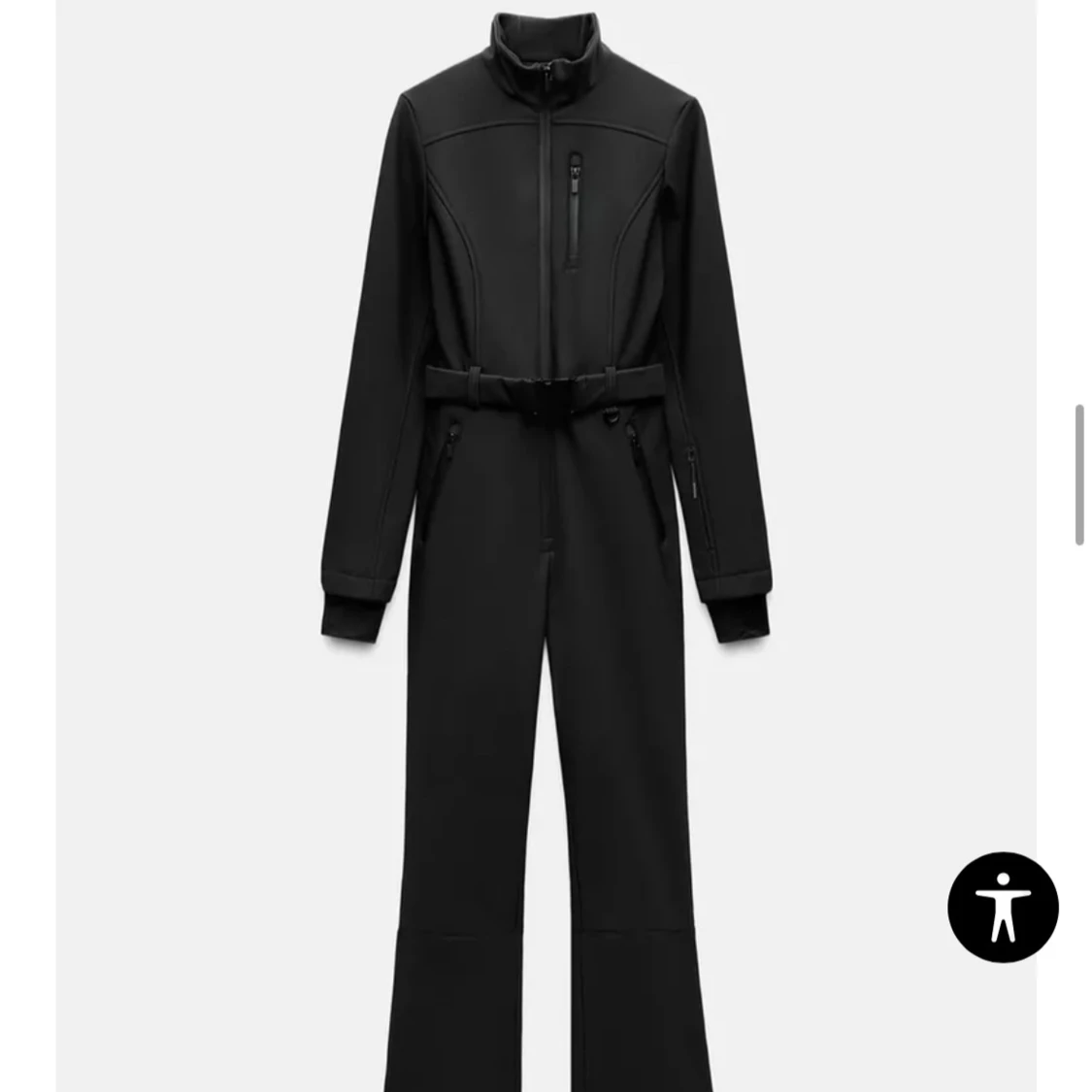 Svart skisuit från Zara - 2