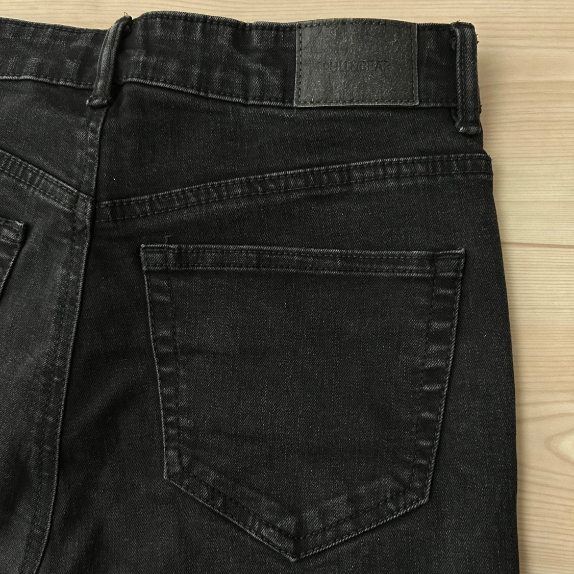 Svarta jeans, hög midja  - 2