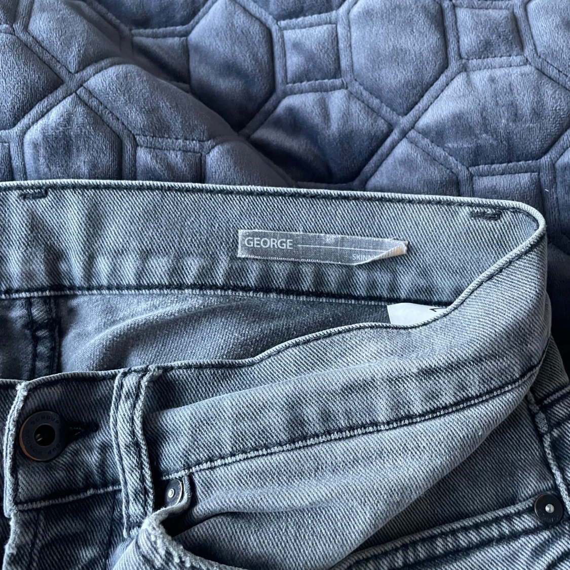 Grå dondup jeans George  - 1