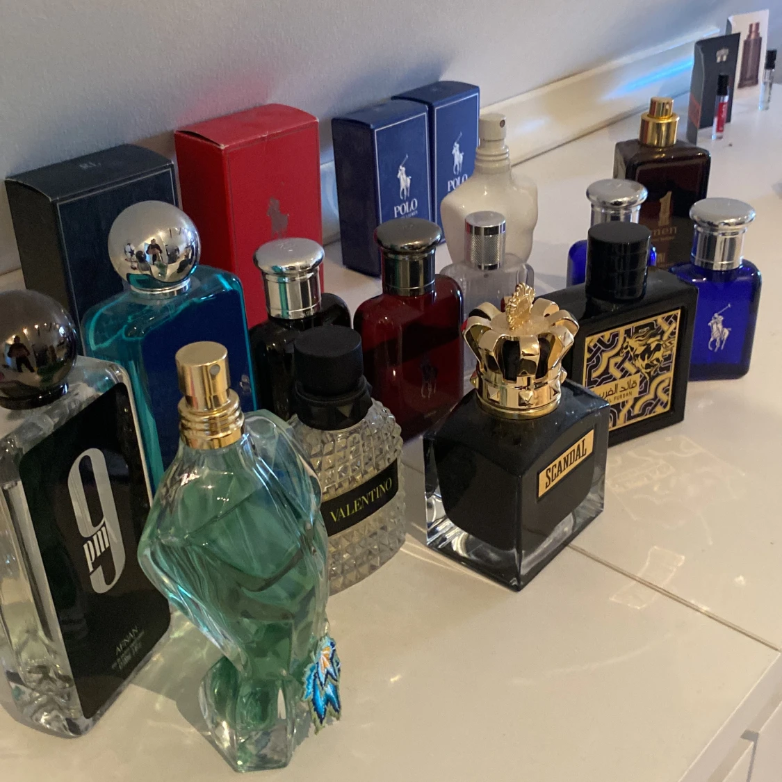 Samling av herrparfymer - 1