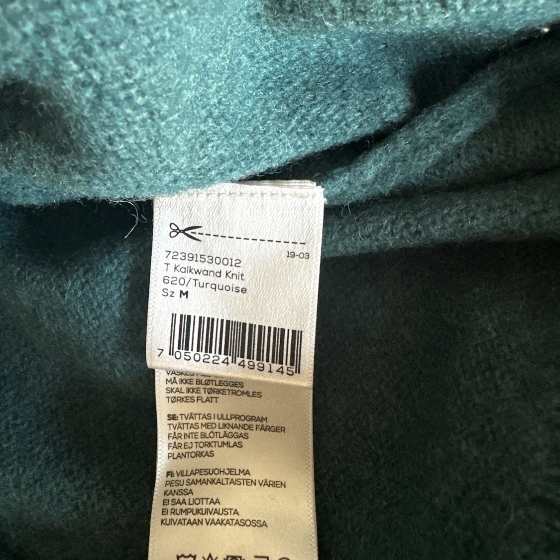 Turquoise Tröjja - 91