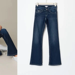 Gina blå jeans - Säljer mina snygga jeans från gina pga att de inte kommer till användning, de har inga defekter❤️skriv för egna bilder❤️