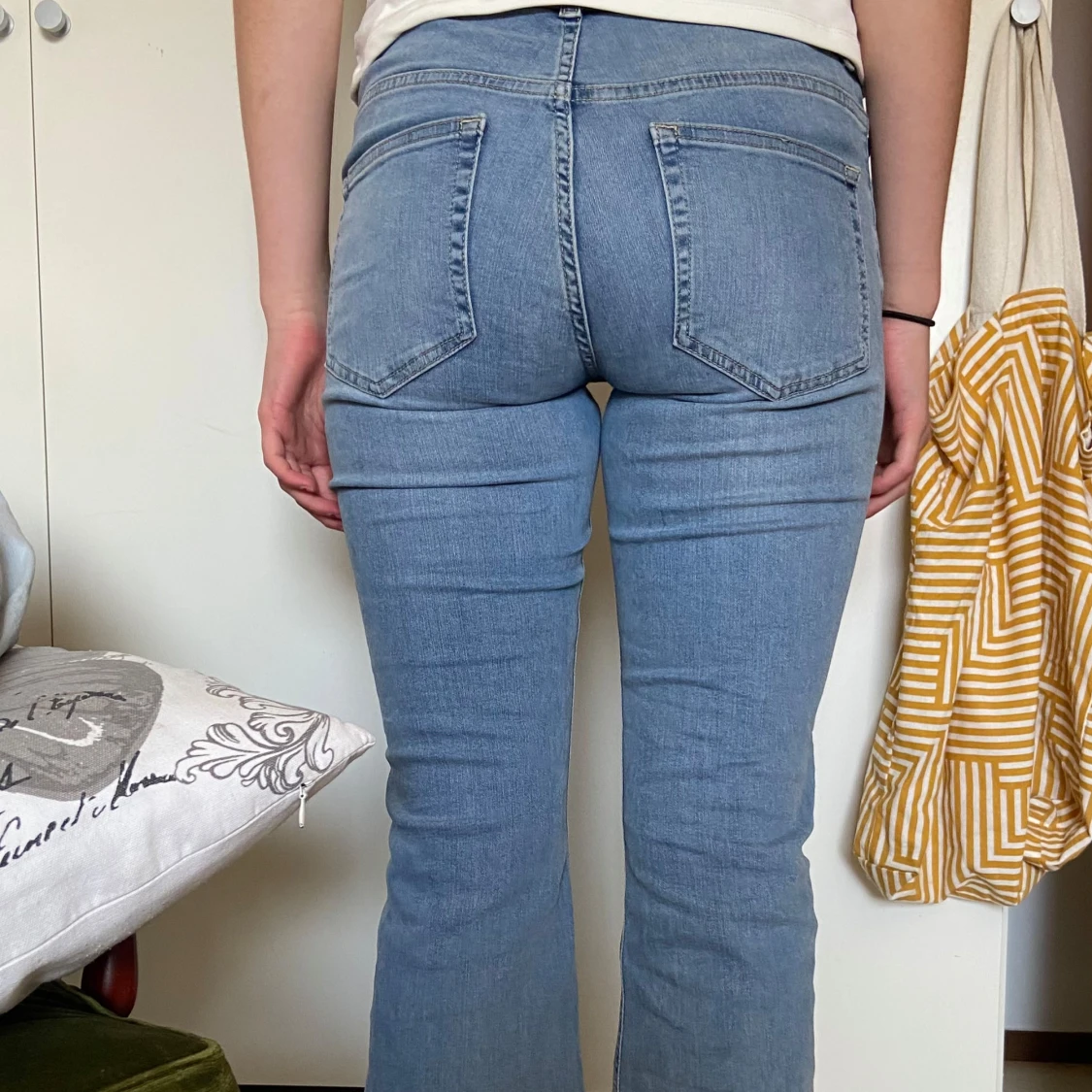 Low waist bootcut 5-pocket jeans - 90