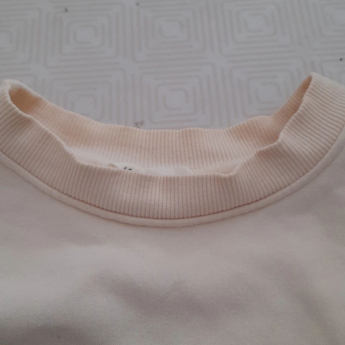 Beige sweatshirt med leopardtryck från H&M - 1