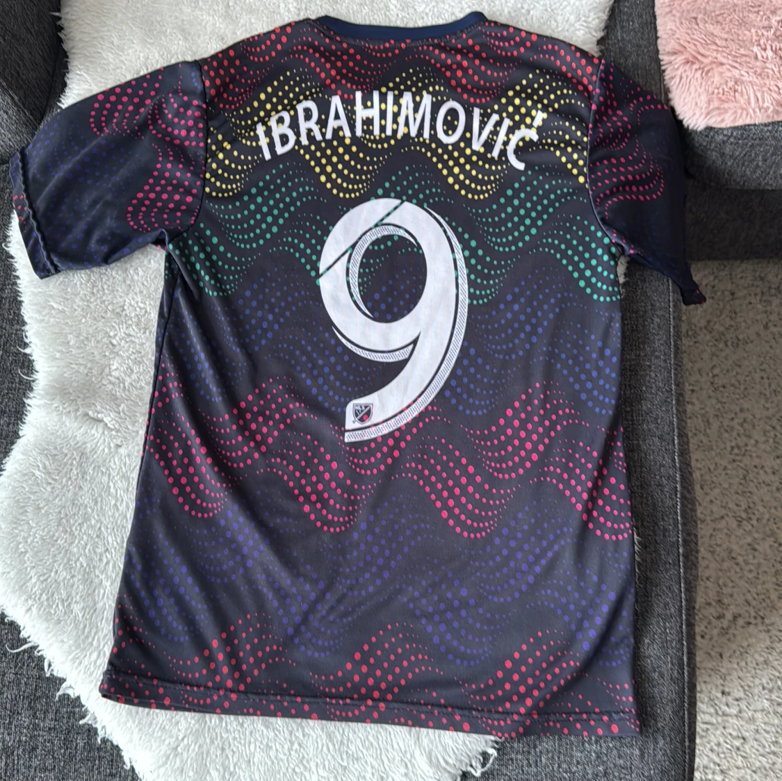 LA Galaxy fotbollströja med färgglatt mönster - 1