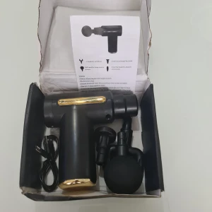 Massage pistol - Ger en djup vävnadsmassage med fyra olika massage huvud och sex olika hastigheter.i praktiskt reseformat. Uppladdningsbart lithiumbatteri 1500mAh. Sladlös. Laddas upp fullt på 2,5 timmar Usb kabel type c ingår. 25W.  Finns i Eskilstuna  Mvh Josef