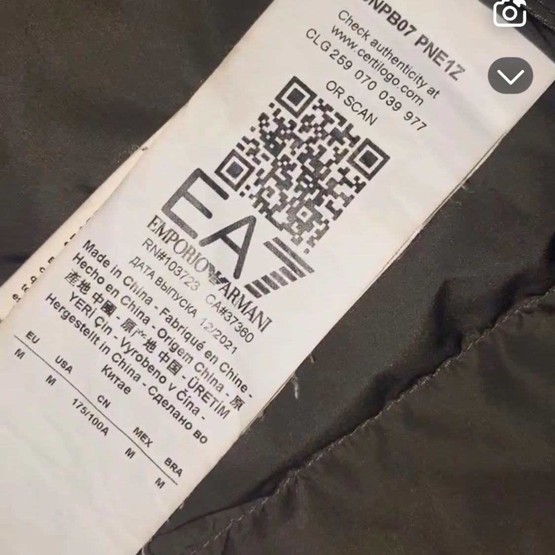 Armani jacka - 90