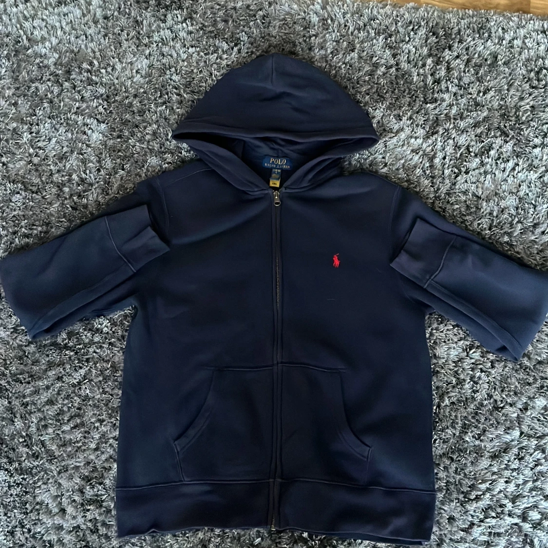 Mörkblå hoodie från Ralph Lauren