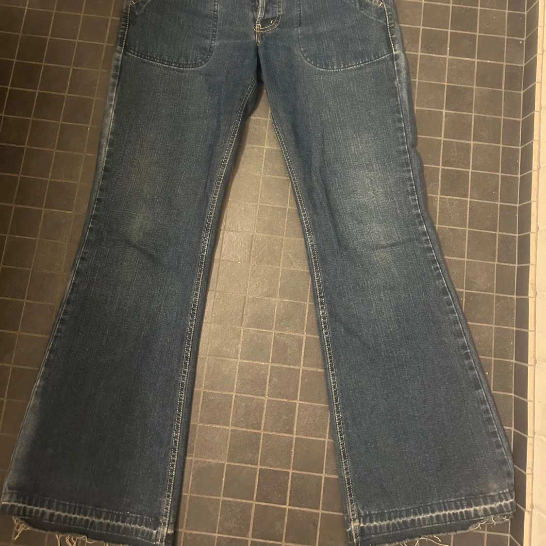 Blå jeans från Crocker - 92