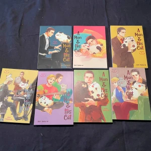 A Man & His Cat - Säljer manga böcker A Man & His Cat 1-7 för 30kr styck,Dem är som helt nya och kvaliten är jätte bra i alla,Jag säljer dem för jag inte vill ha dem längre 💕🐱