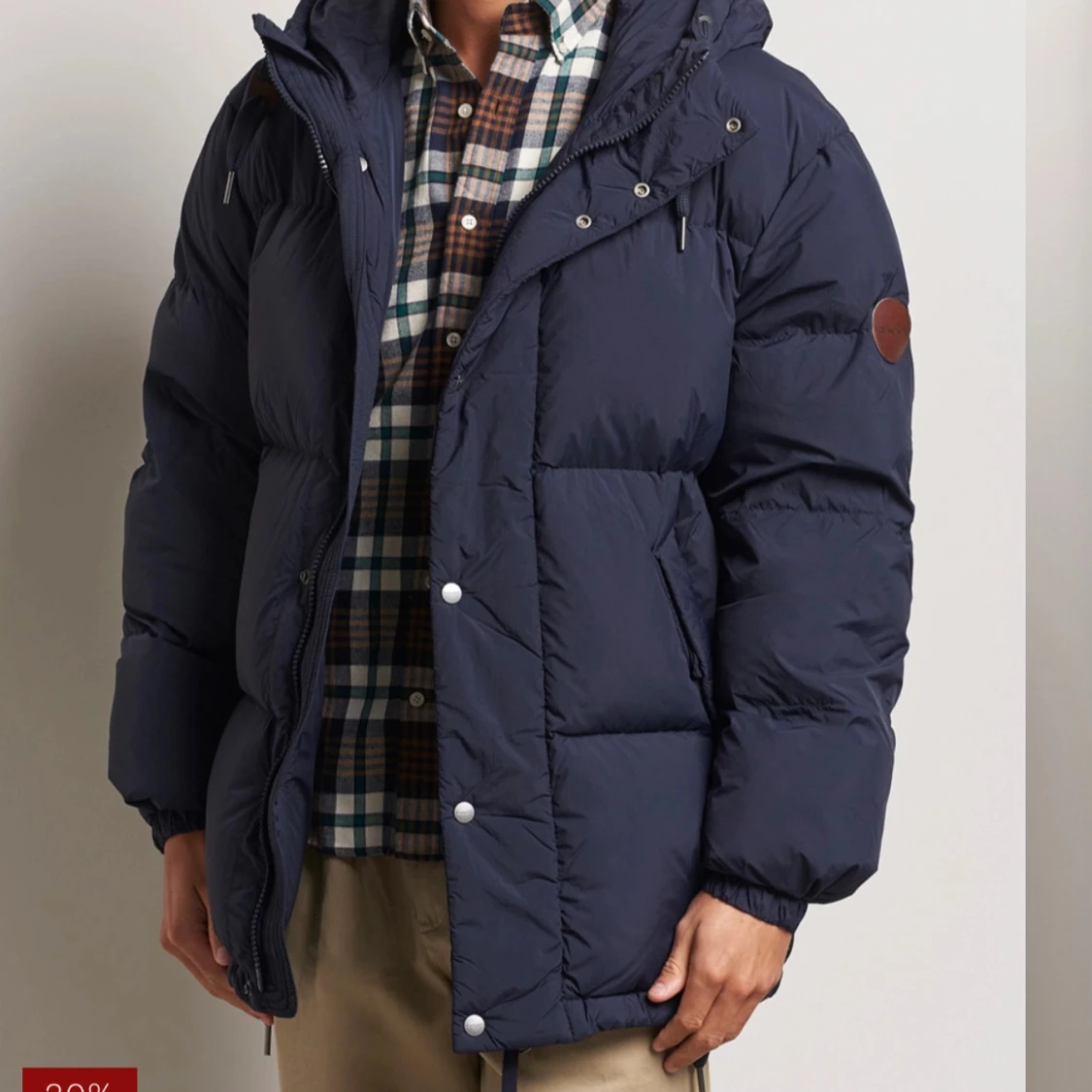 Gant Mörkblå pufferjacka  - 91