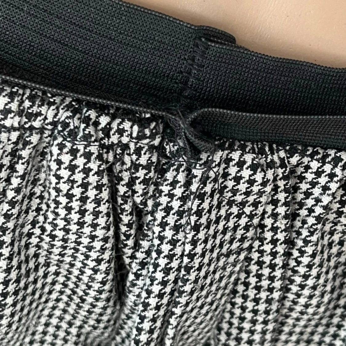 Retro vintage 40-tal 50-tal 60-tal 70-tal kjol hundtand Pepita rutig - 91