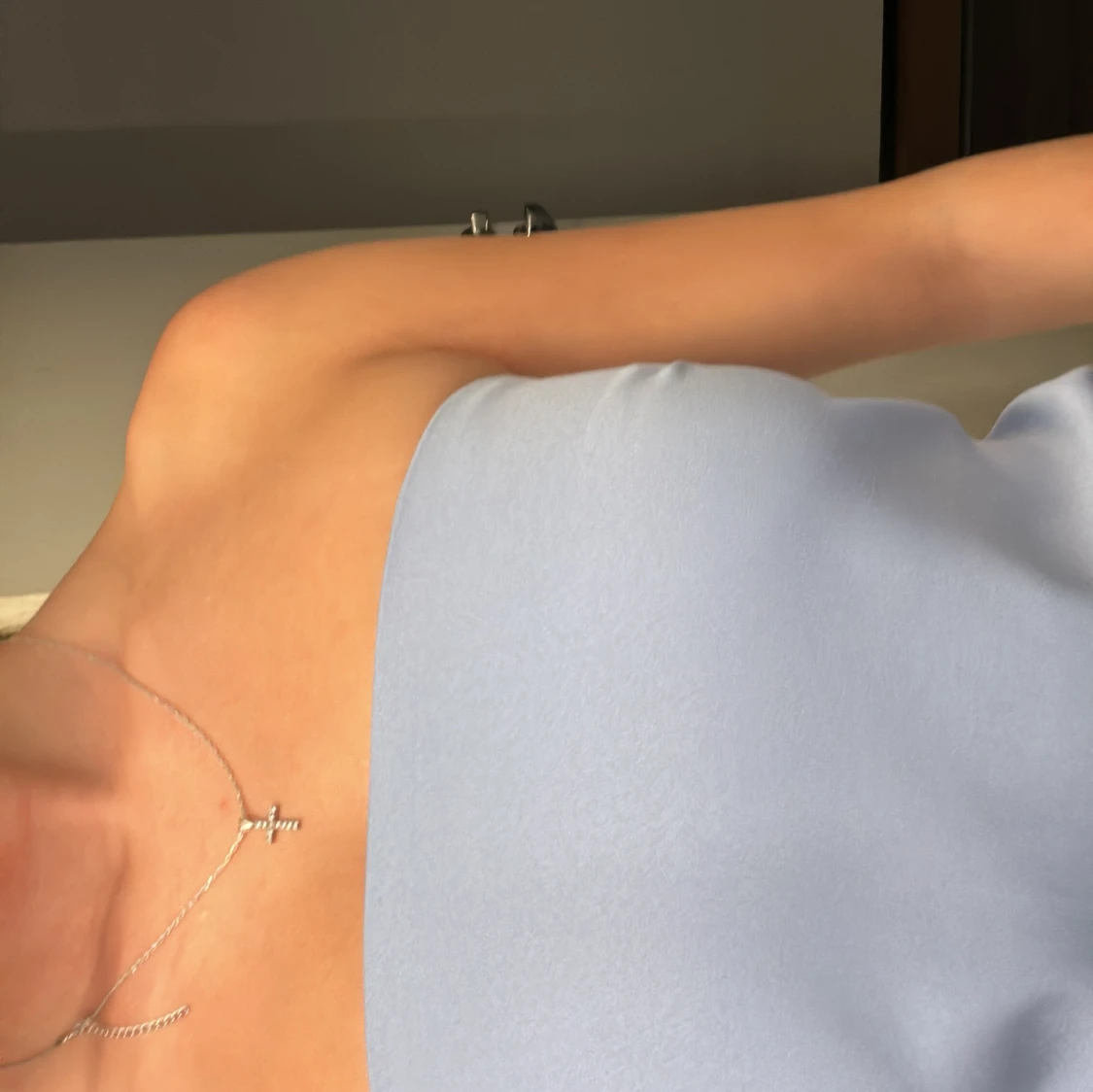 ljusblå bandeau topp🦋🩶 - 93