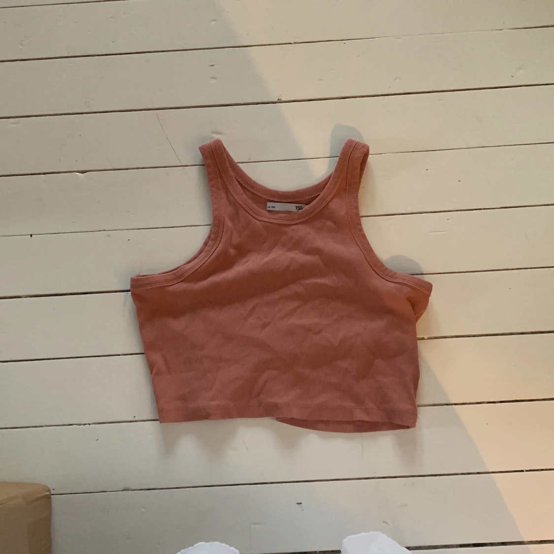 Rostfärgad croppad linnetopp från 157