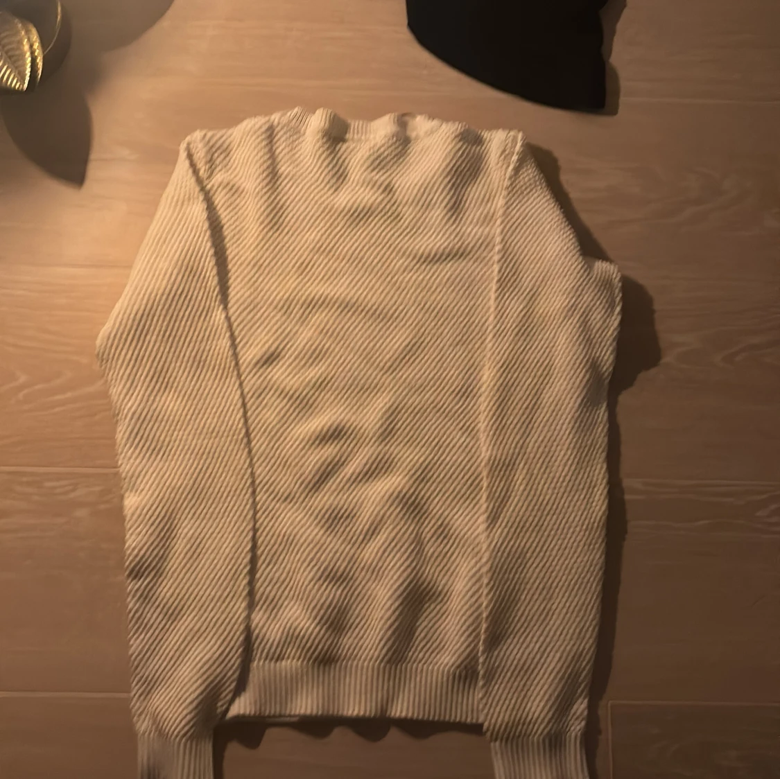 Vit stickad tröja från VILA - 1