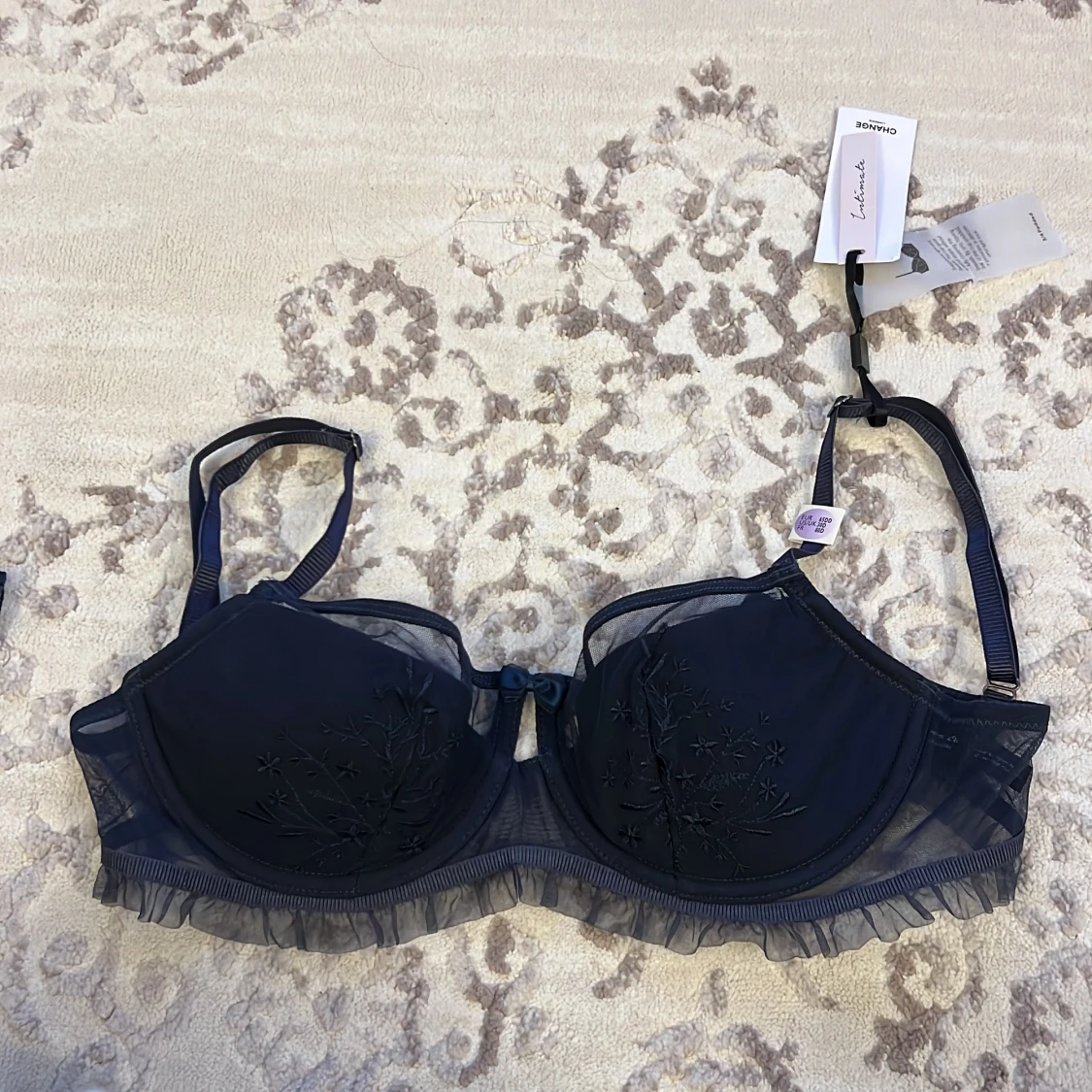 Mörkblå balconette bh från twilfit by change/Change - 1