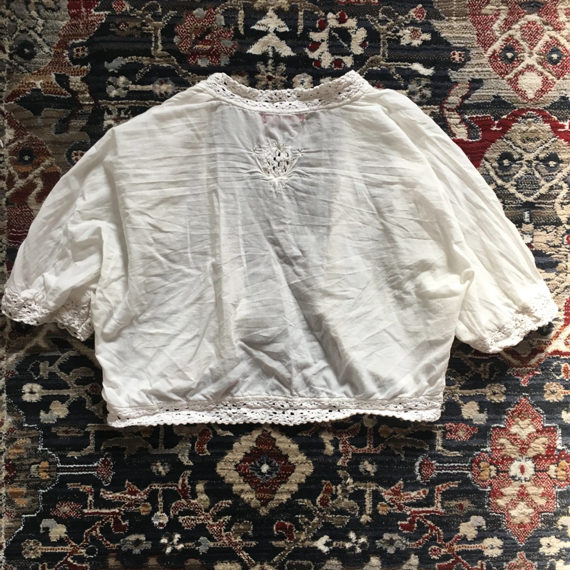 Vintage bolero/kortärmad topp/väst, Indiska  - 1