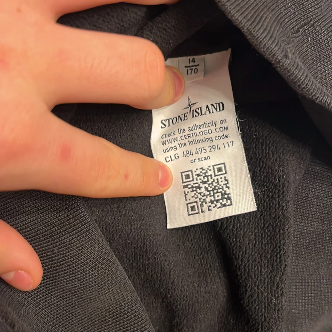 Svart tröja från Stone Island Junior - 2