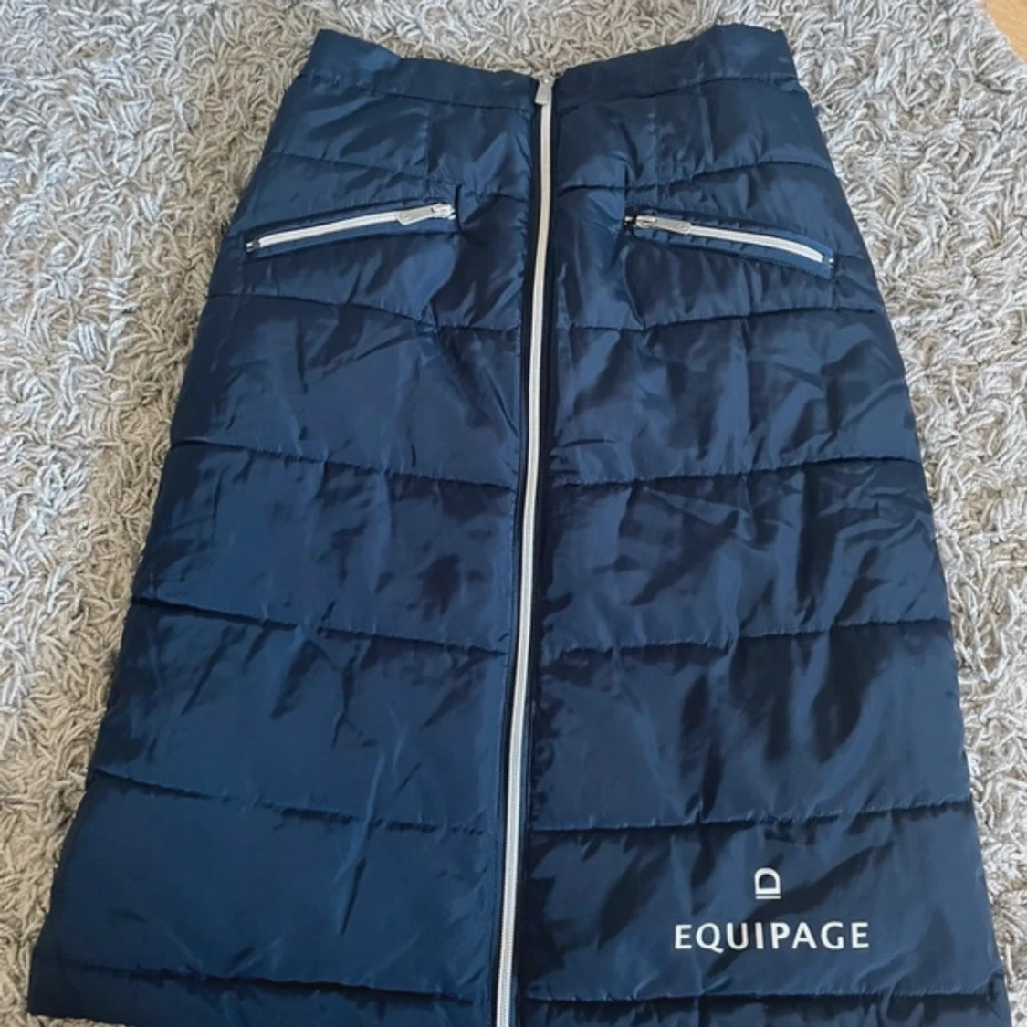 Mörkblå vadderad kjol från Equipage - 1