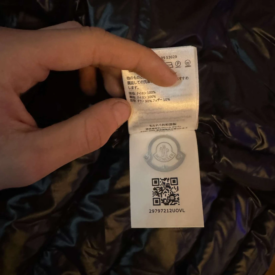 Svart moncler gui - 3