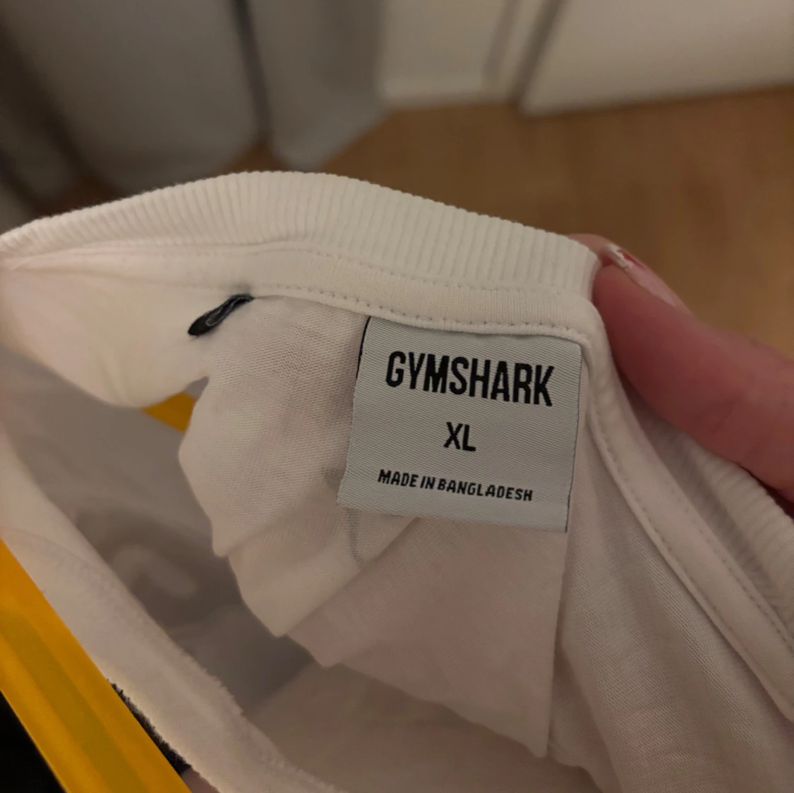 Vit t-shirt från Gymshark - 91