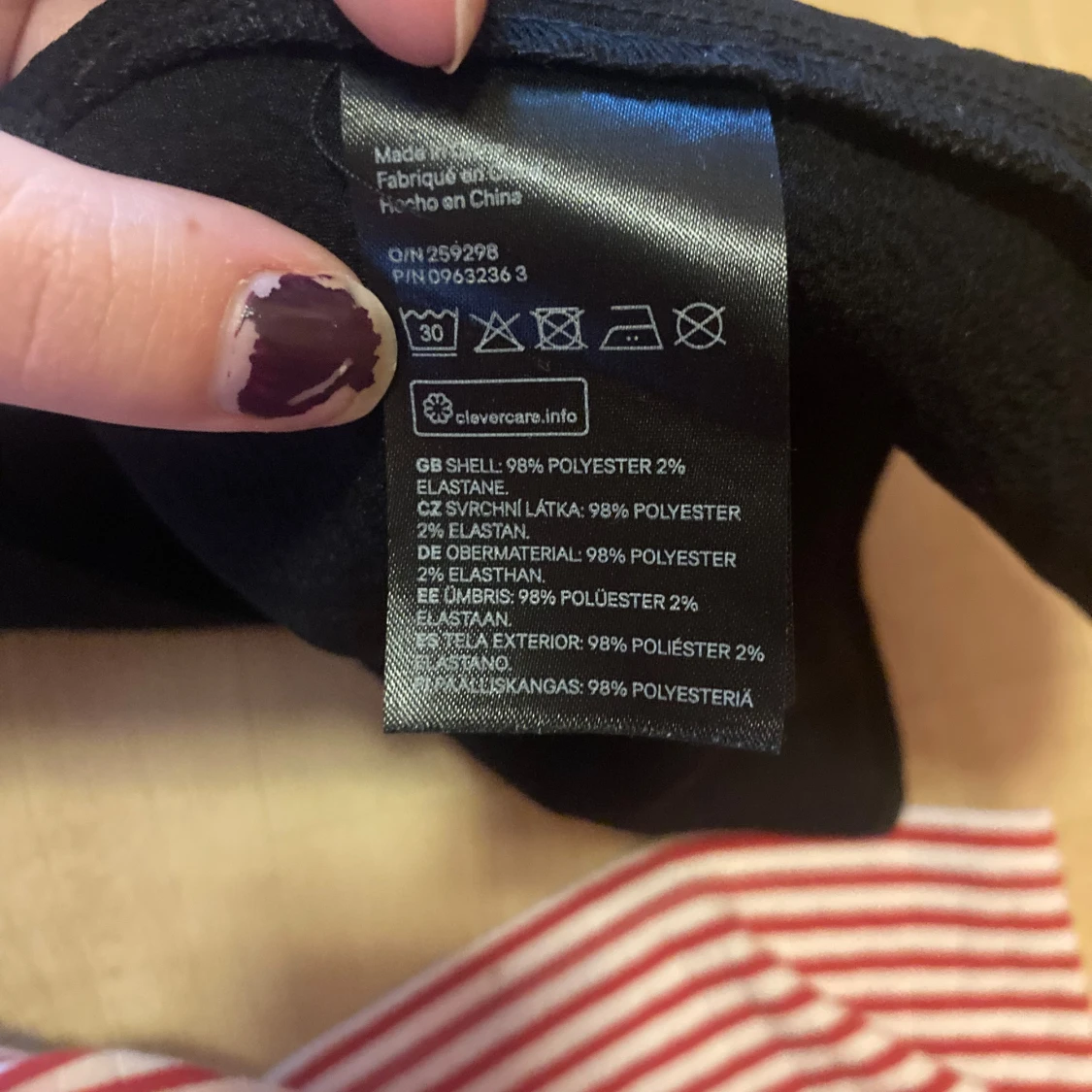 Svart klänning H&M - 92