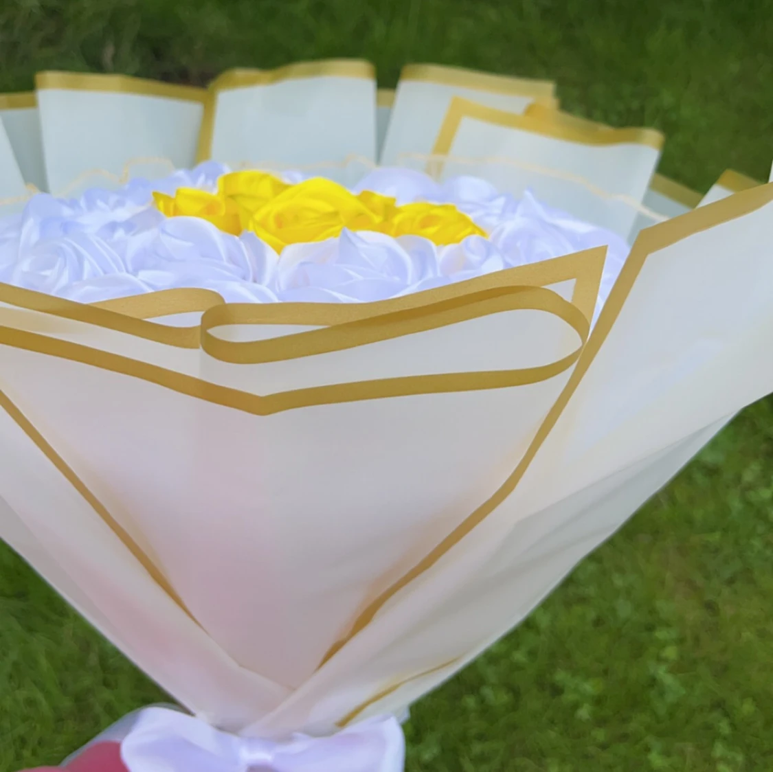 Jättevacker rosbukett  - 91