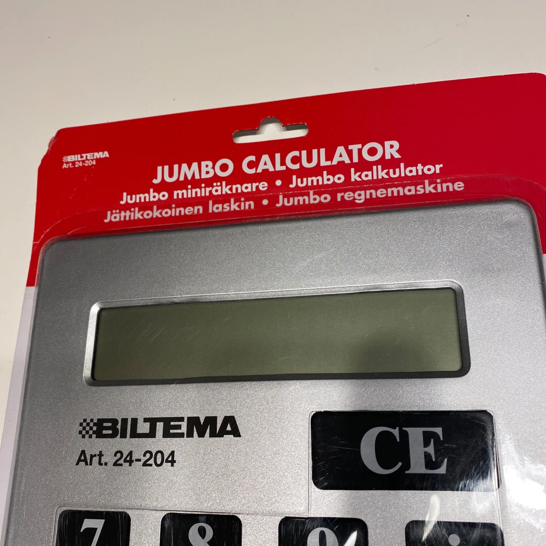 Jumbo kalkylator - 92