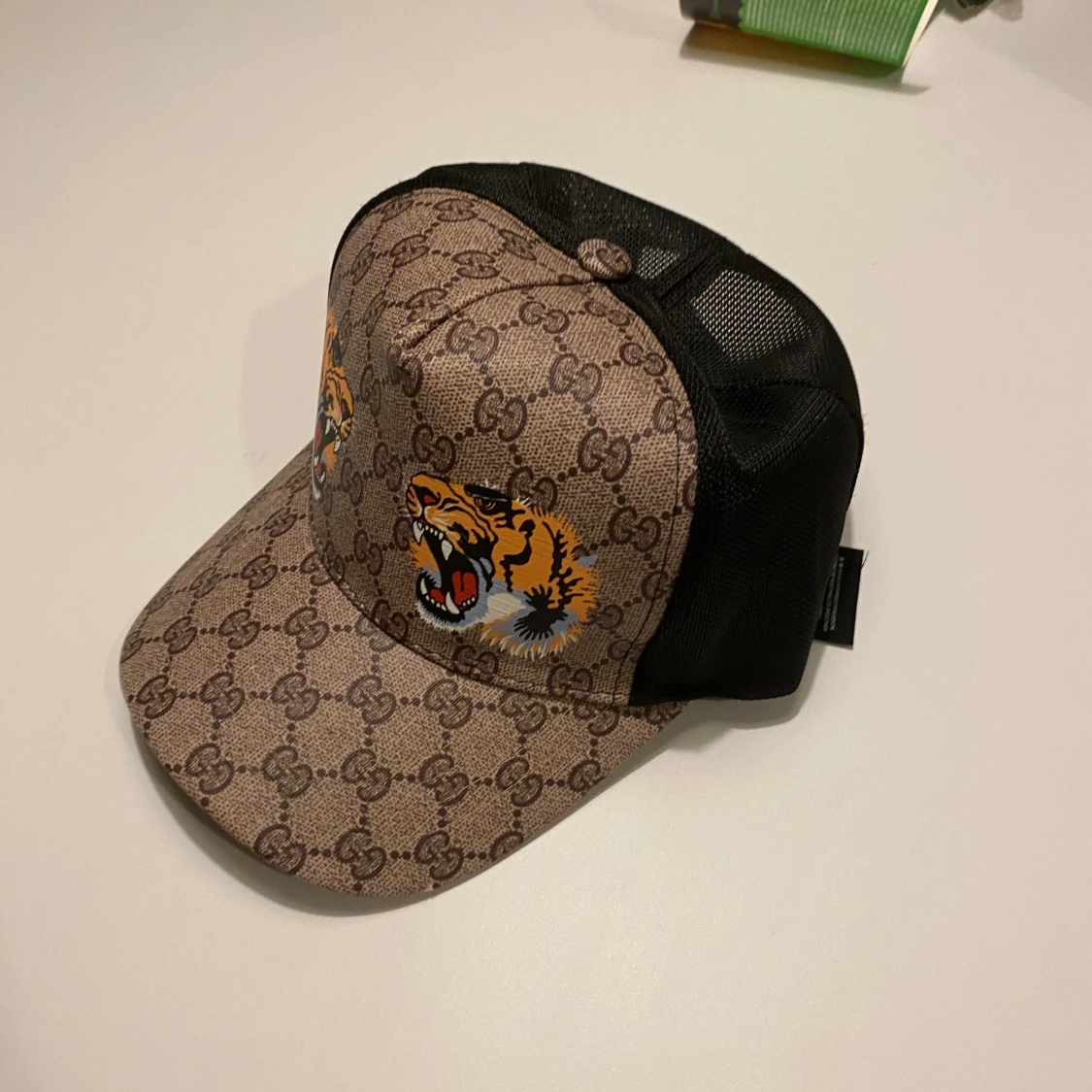 Mönstrad keps med tigertryck - 2