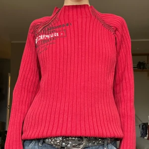 Cool tröja - Cool tröja med print och dragkedja detalj🌺